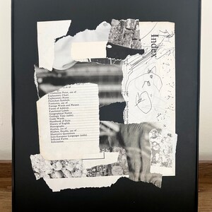 Framed Abstract Collage