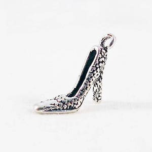 BCP91 - 5 Models Charms Pendants Silver Gold Shoes Pumps Boots Fashion / 5 Styles Silver Gold High Heel Boots Shoes Pendants