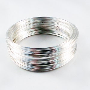 May include: A roll of silver wire, ideal for jewellery making or crafting projects.