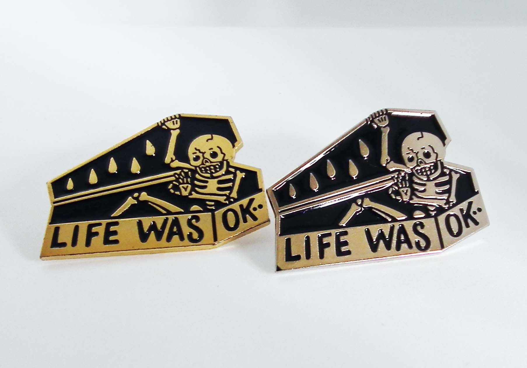 Spilla Fiore Luna Spilla Corvo Spilla Gotica Punk Spilla Con Piume Di - Foto 6