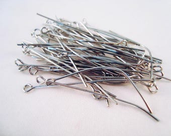 CL30 - Set of 2.5 cm eye posts nails color obsolete money