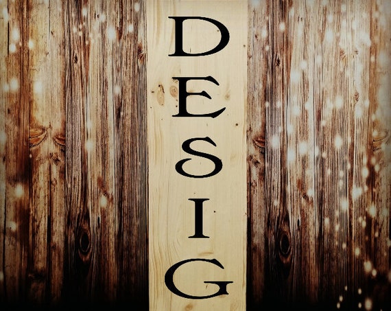 Mockup * Wooden Sign * Long * Vertical Sign Mockup * Wooden Sign * Long * Vertical Sign