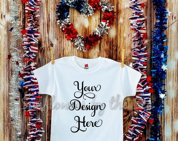 Mockup * Youth * White T-Shirt * Childrens *