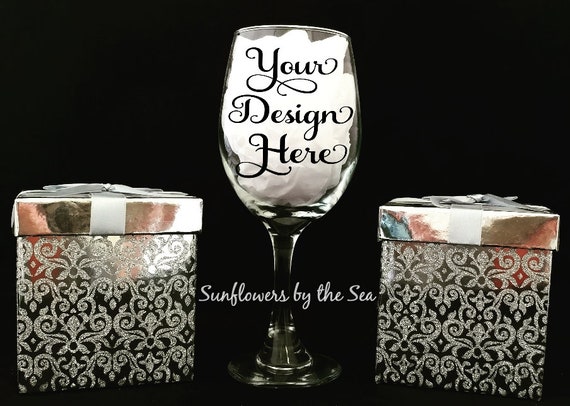 Mockup * Wineglass * Christmas * New Years *