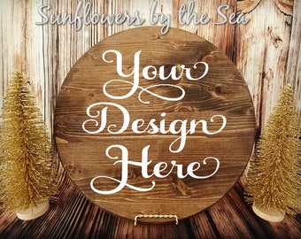 mockup wooden round wood circle serving tray wooden sign wooden sign templates