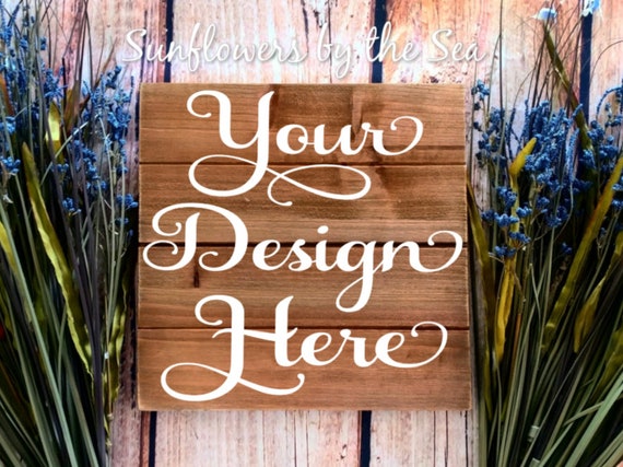 Download Mockup Wood Sign Pallet Sign Square Wood Pallet Etsy