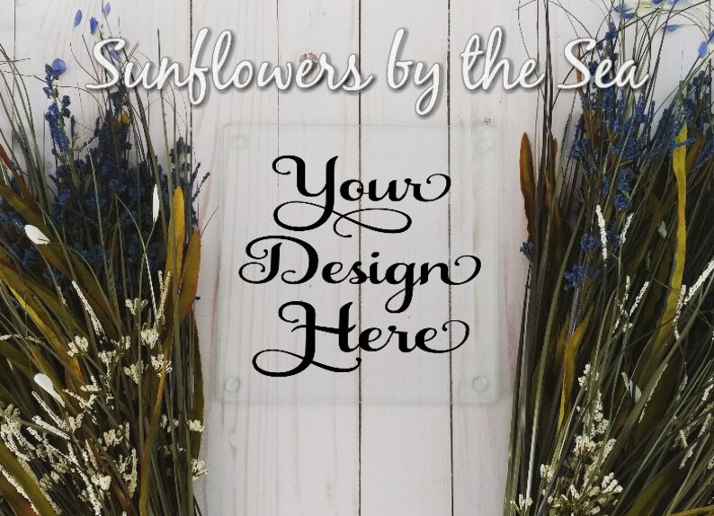 Download Mockup Cutting Board Glass Square Light Wood Floral | Etsy