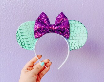 Mermaid Lilac Sequin Ears