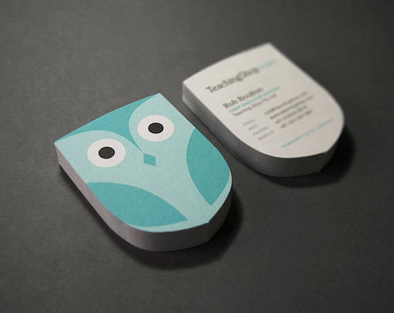 Die-Cut Business Card - Custom Business Card Printing