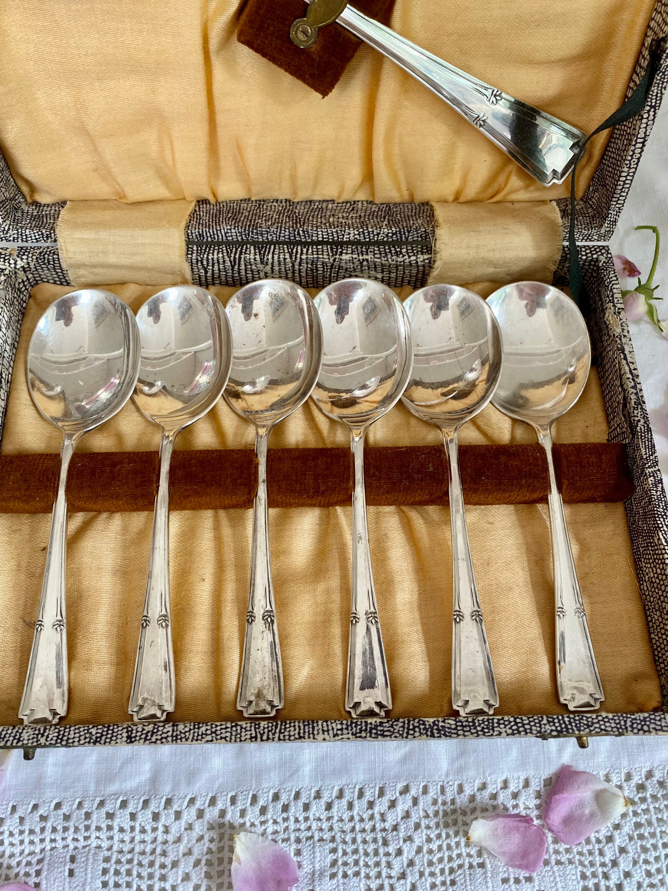 Elegant Vintage EPNS Flatware Set in Original Presentation Etsy UK