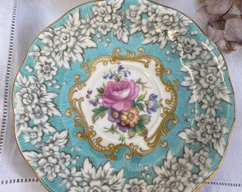 Charming Floral Vintage Royal Albert Enchantment Saucer