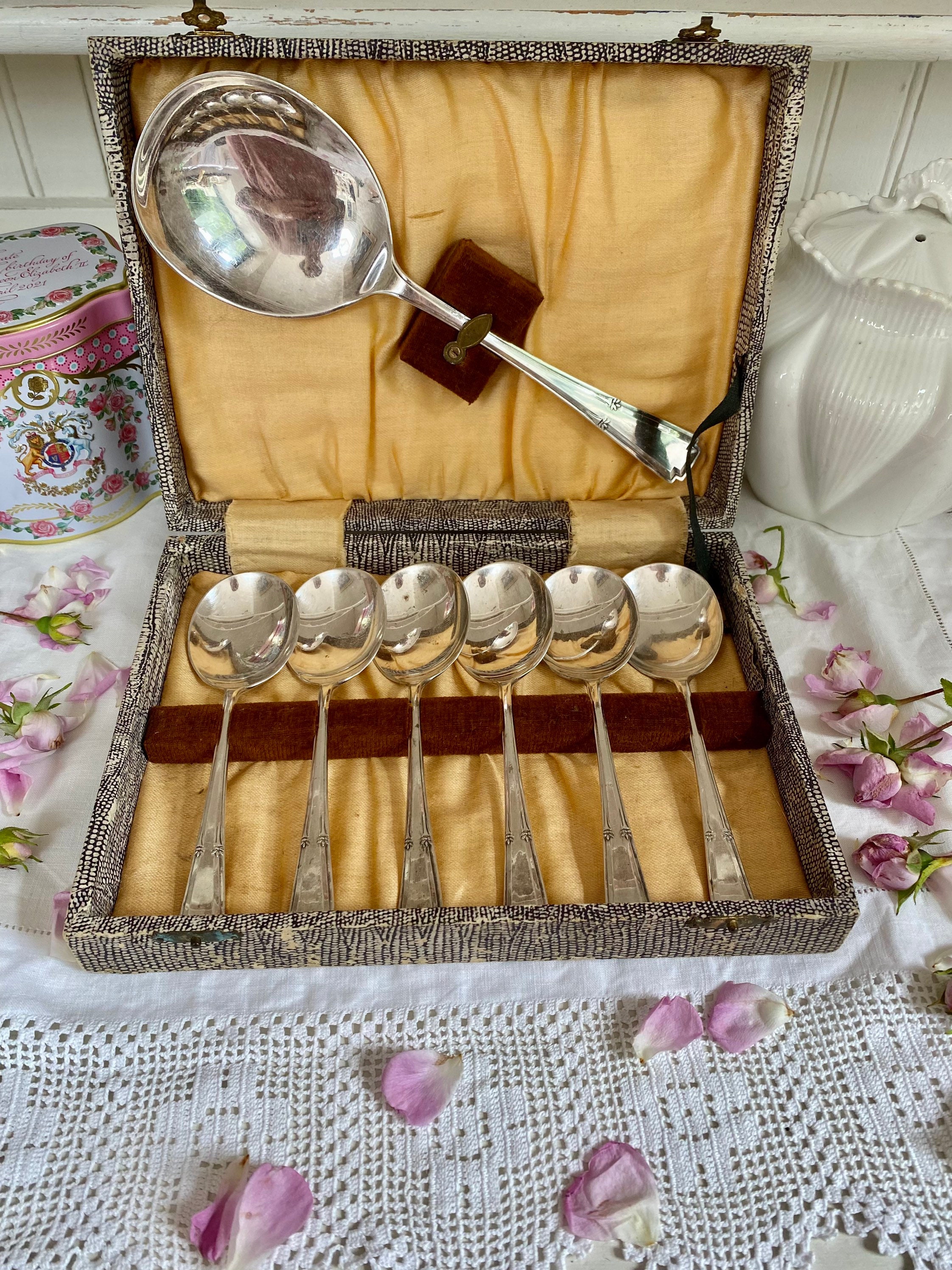 Elegant Vintage EPNS Flatware Set in Original Presentation Etsy