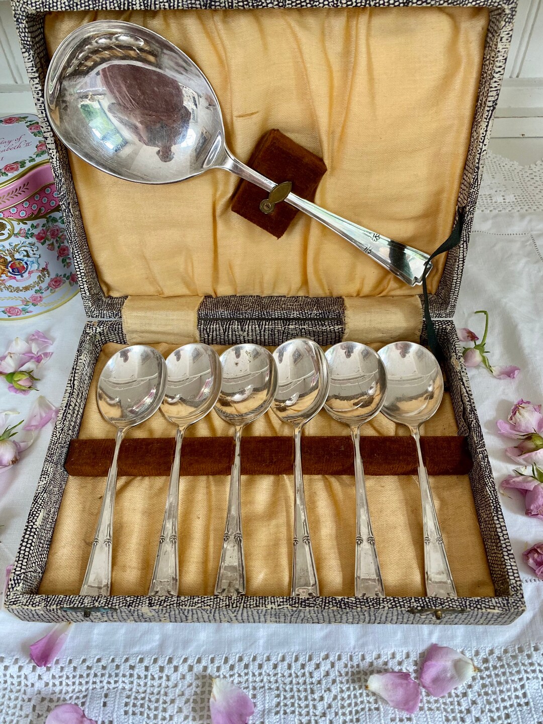 Elegant Vintage EPNS Flatware Set in Original Presentation Etsy UK
