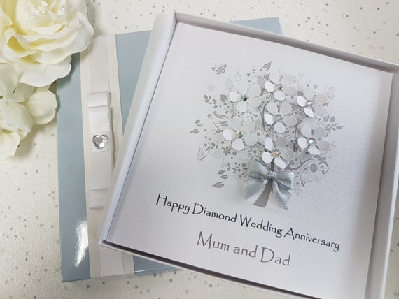 16th 18th 21st 30th 40th 50th Anniversaire Argent Diamante numéro Cadre Photo Cadeau