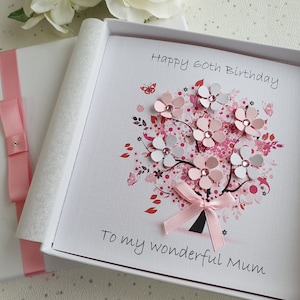 Personalised Birthday Card Auntie Friend Sister 30th 40th 50th 60th 70th 80th