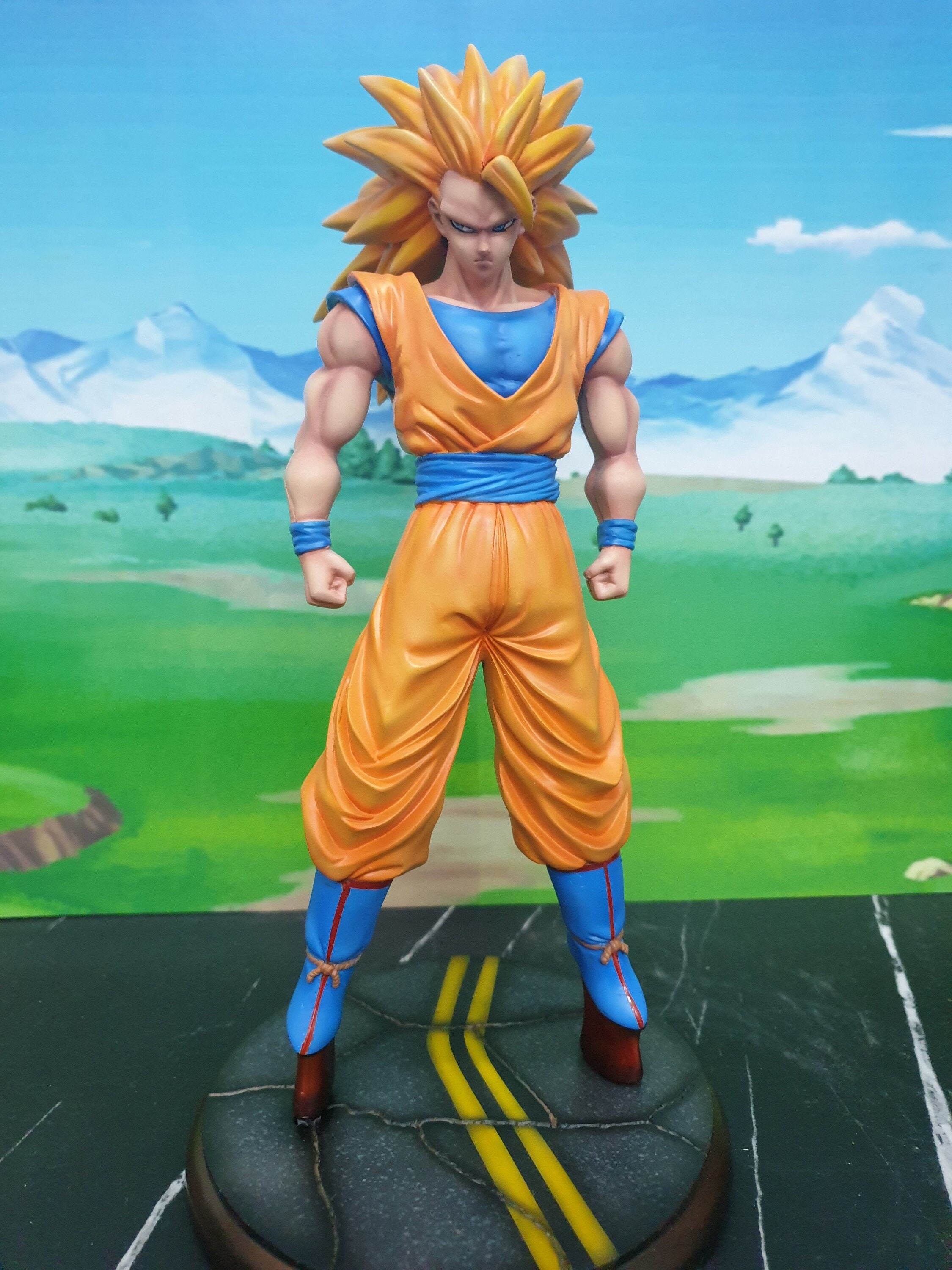 Figurine 'Dragon Ball Zero' - Goku Super Saiyan 3 - 30 cm 