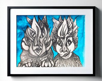 Ethereal Elves - Art Print