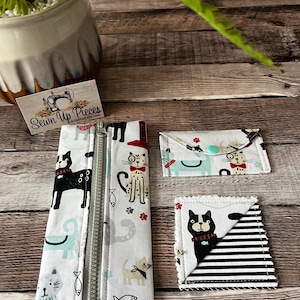 Planner Pocket Set, Up-ity Cats