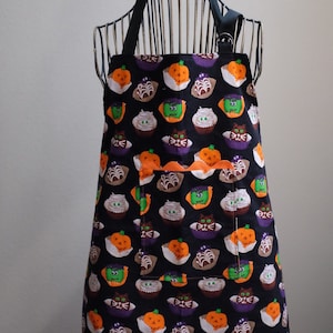 Apron, Halloween Cupcakes
