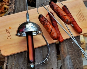 Sword Campfire Roaster. Hot Dog Roaster. Marshmallow Roaster. Fire Pit. Roasting Sticks. Grilling. Grills. Camping. Fire Pit.