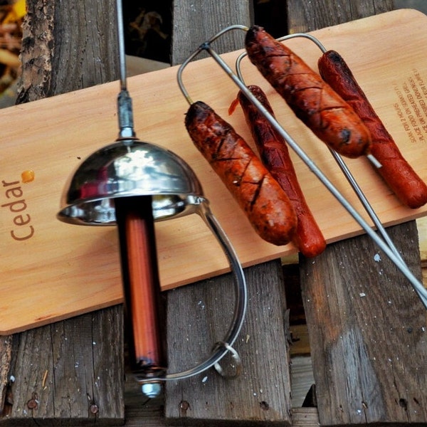 Sword Campfire Roaster. Hot Dog Roaster. Marshmallow Roaster. Fire Pit. Roasting Sticks. Grilling. Grills. Camping. Fire Pit.