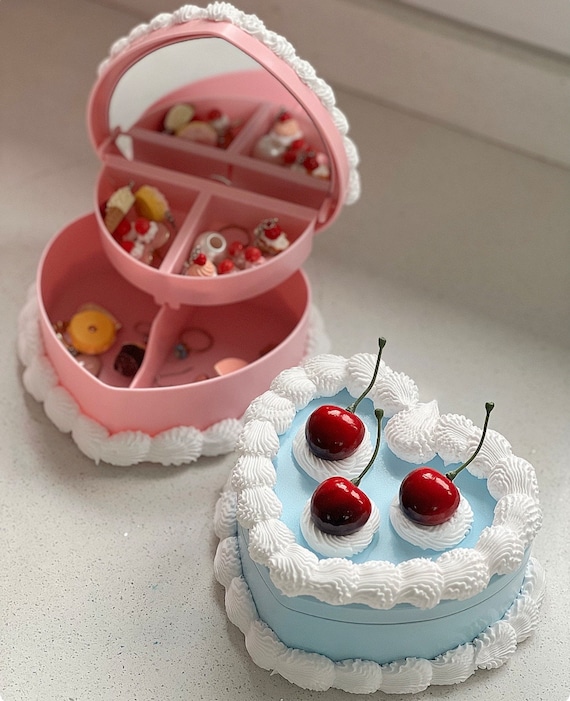 Cherry Fake Cake Jewellery Box - Etsy