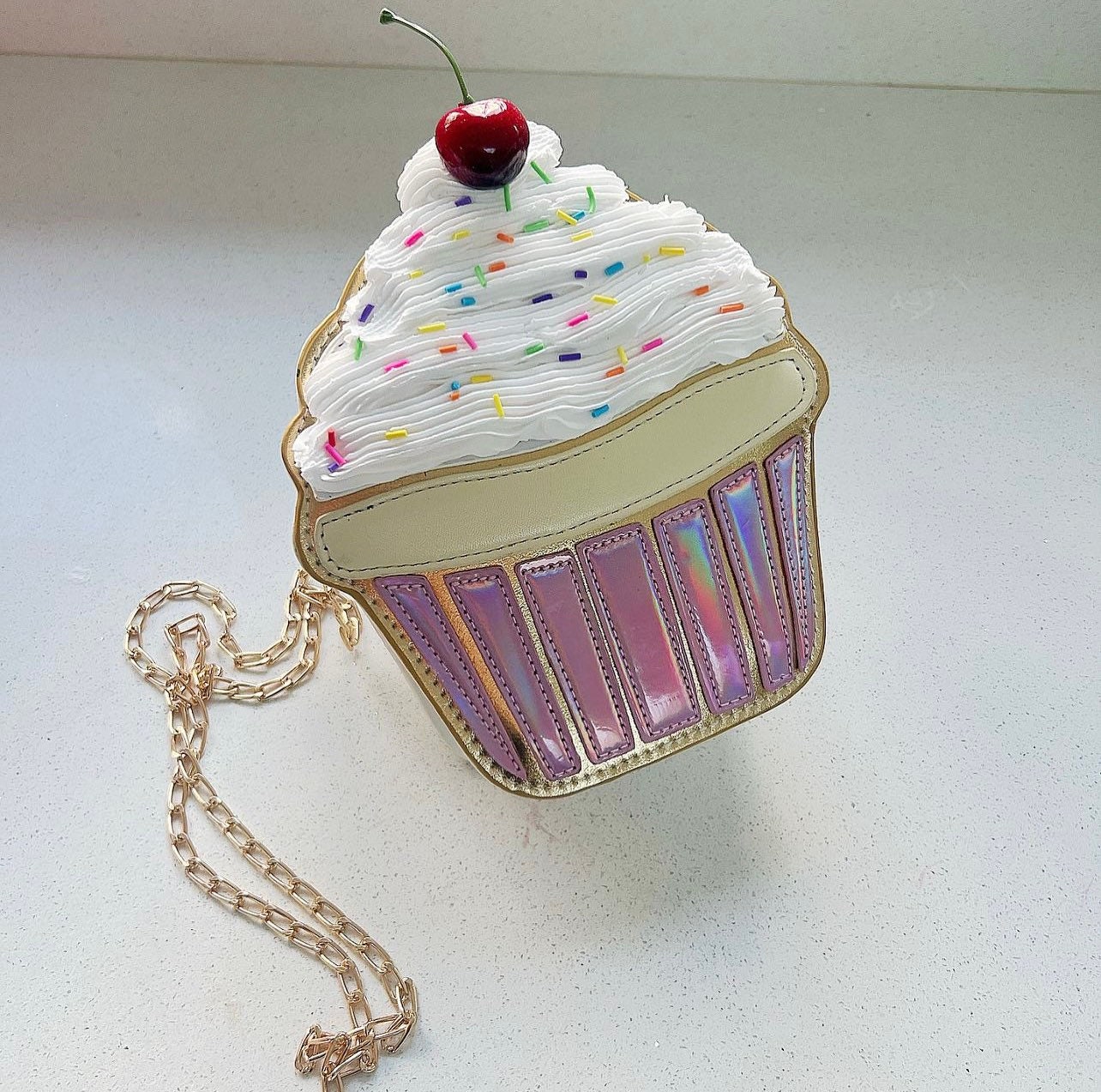 Cupcake clutch bag hotsell