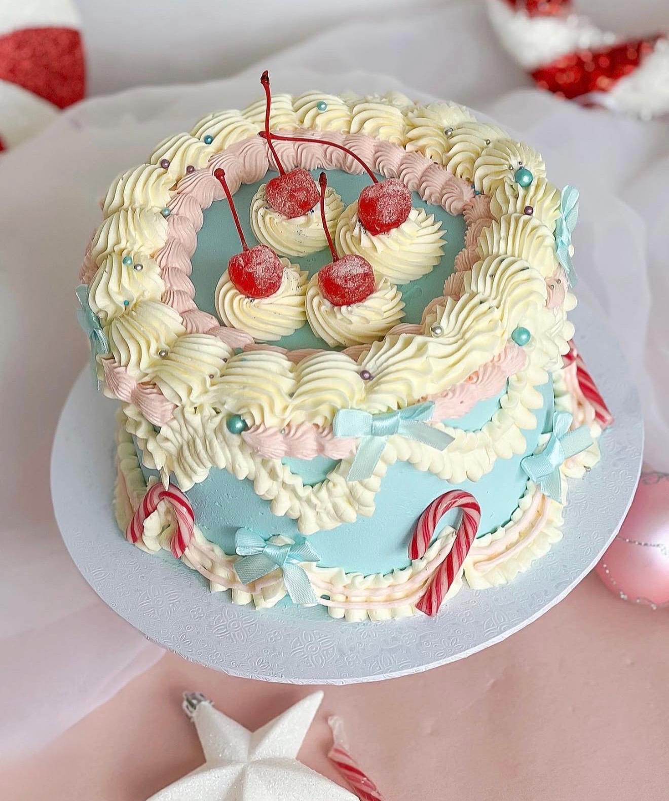 クリスマスのフェイクケーキ - Etsy 日本