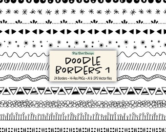 Seamless Tribal Borders and Vectors - 