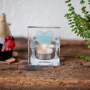 Heart tea light holder image 2