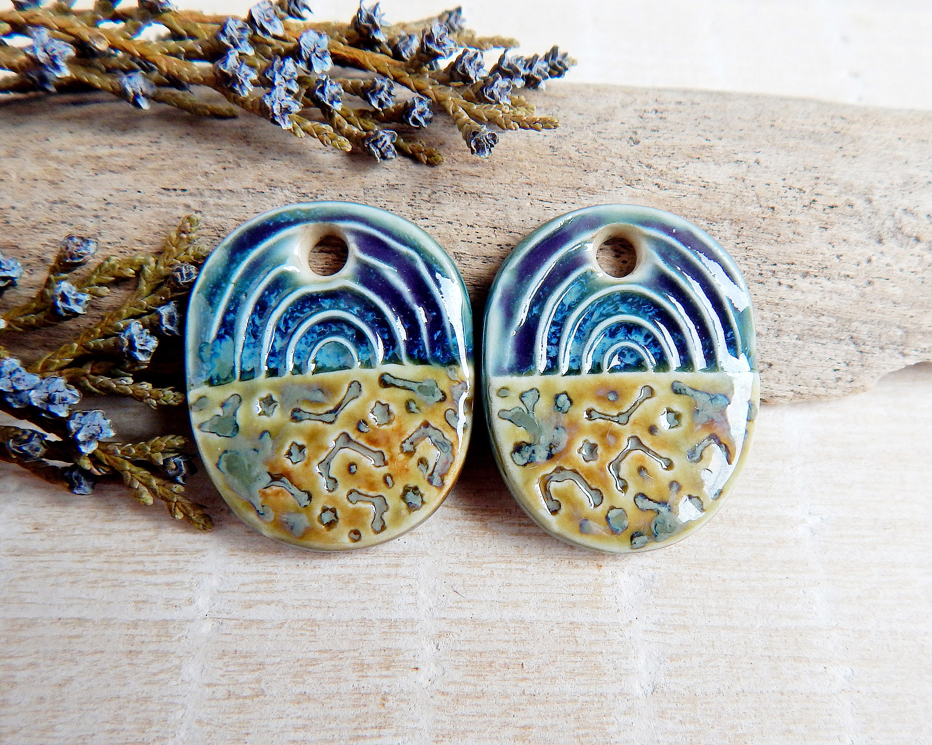 Handcrafted Constellations Earring Charms, Handmade Ceramic Handcrafted Constellations Earring Charms, Handmade Ceramic
