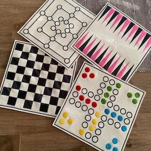 Embroidery file ITH Games Set 1 in 24 x 36 cm