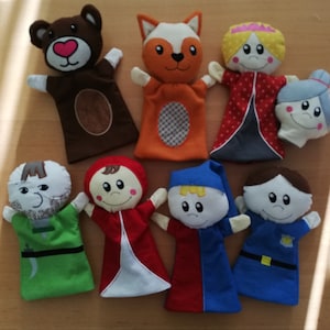 embroidery file ITH hand puppets