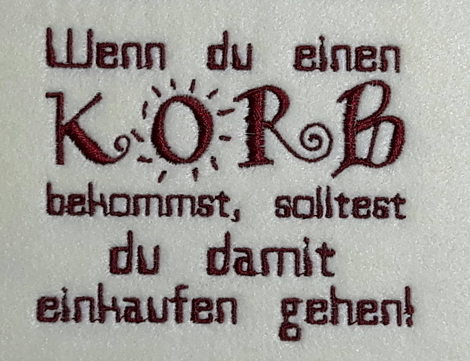 Stickdatei lustige Sprüche 2 Etsy.de