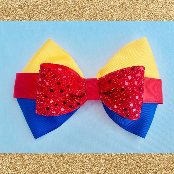 Snow White Inspired Hair Bow Snow White 