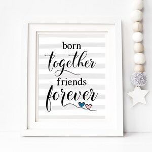 Download Twins Svg Born Together Friends Forever Svg Twin Boys Svg Etsy
