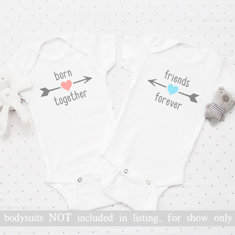 Download Twins svg Born Together Friends Forever svg Twin Boys svg ...