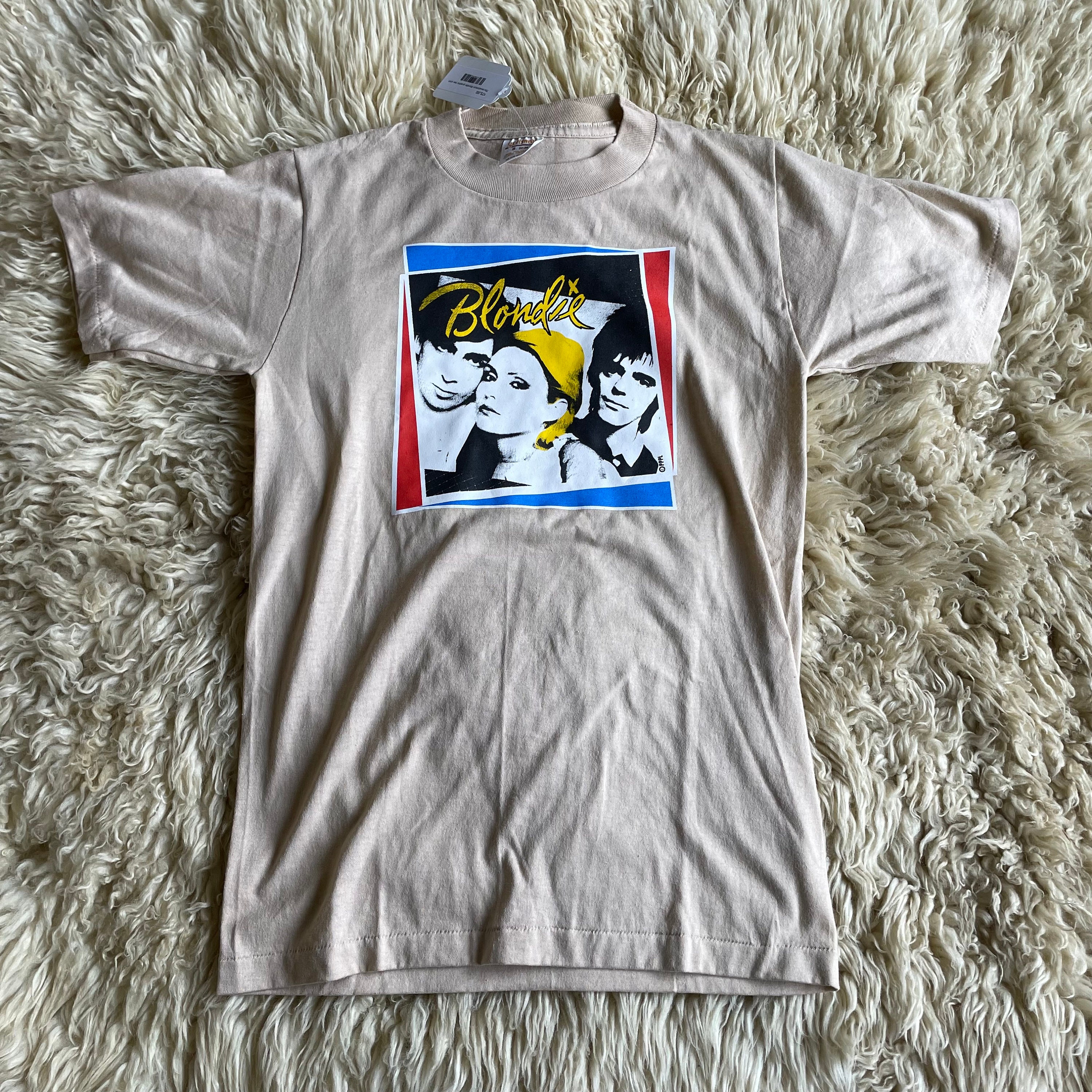 authentic deadstock Blondie tee shirt