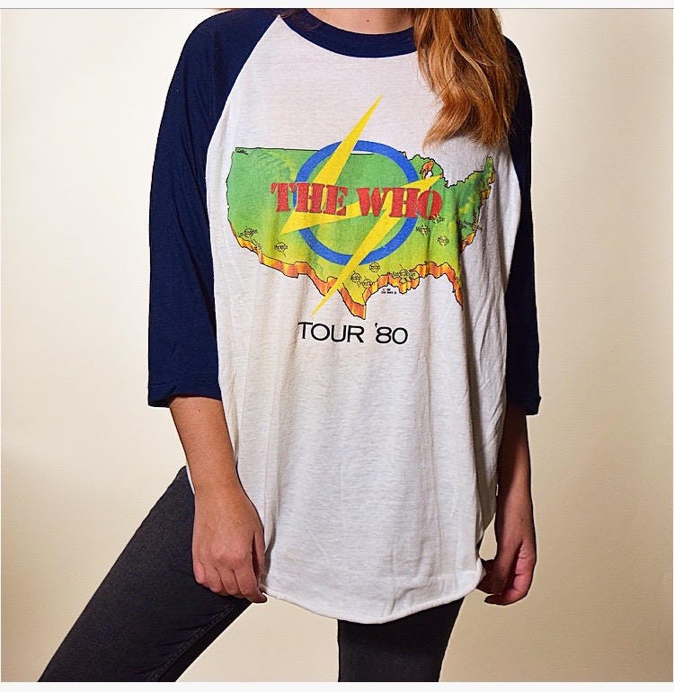 baseball band tee