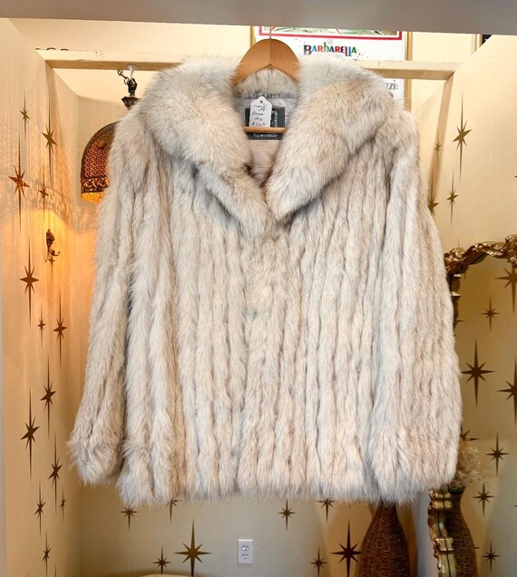 Vintage saga fox fur coat