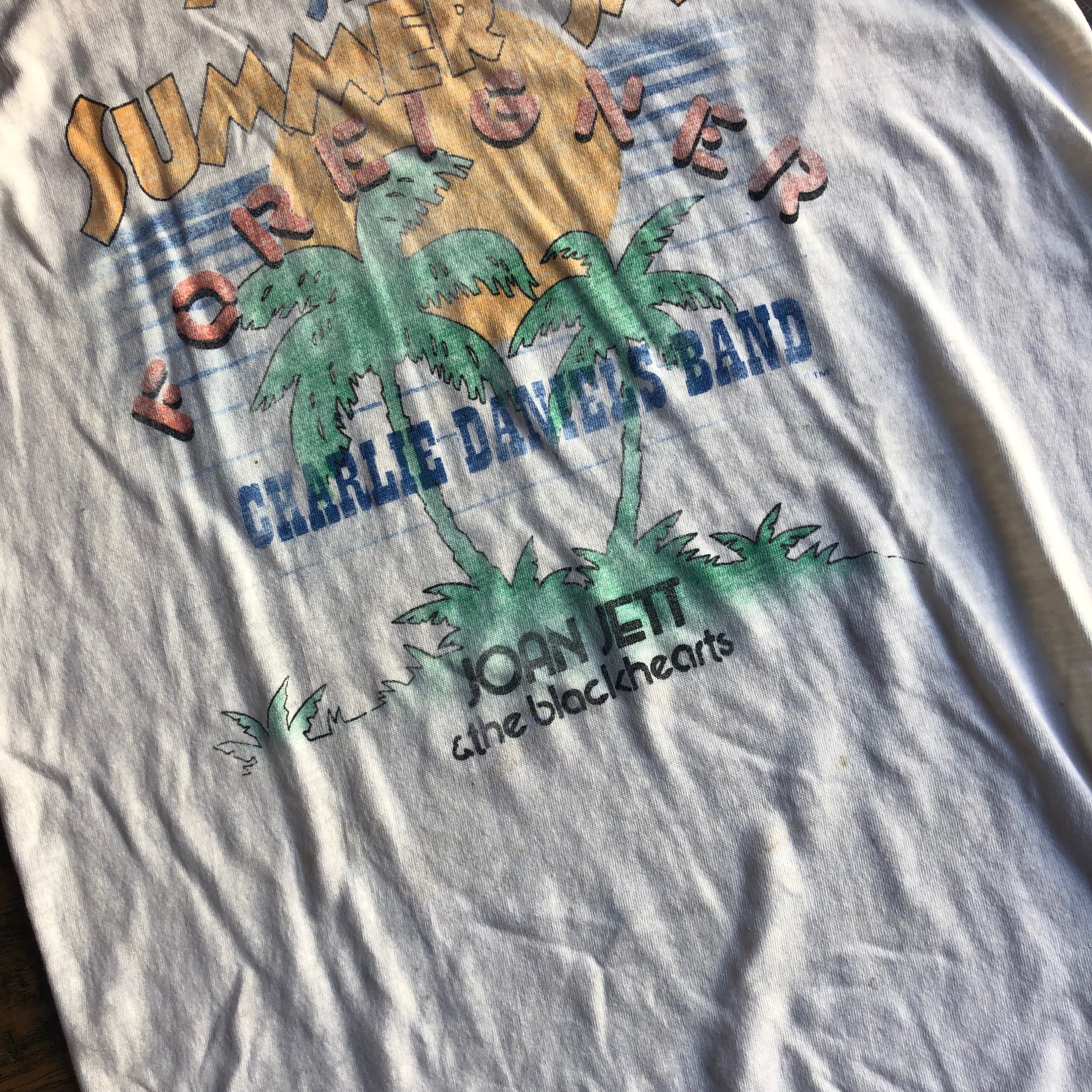 1980s authentic vintage Foreigner, Charlie Daniels Band , Joan Jett and ...