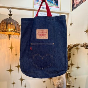 Rare 1970s vintage Levis tote bag