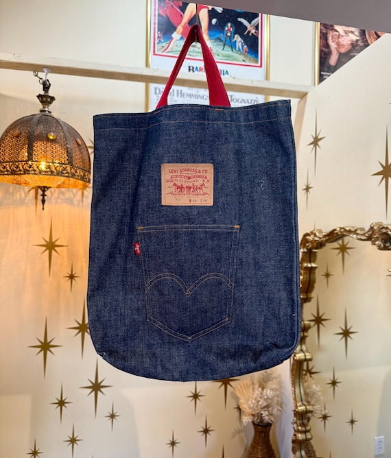 Rare 1970s vintage Levis tote bag
