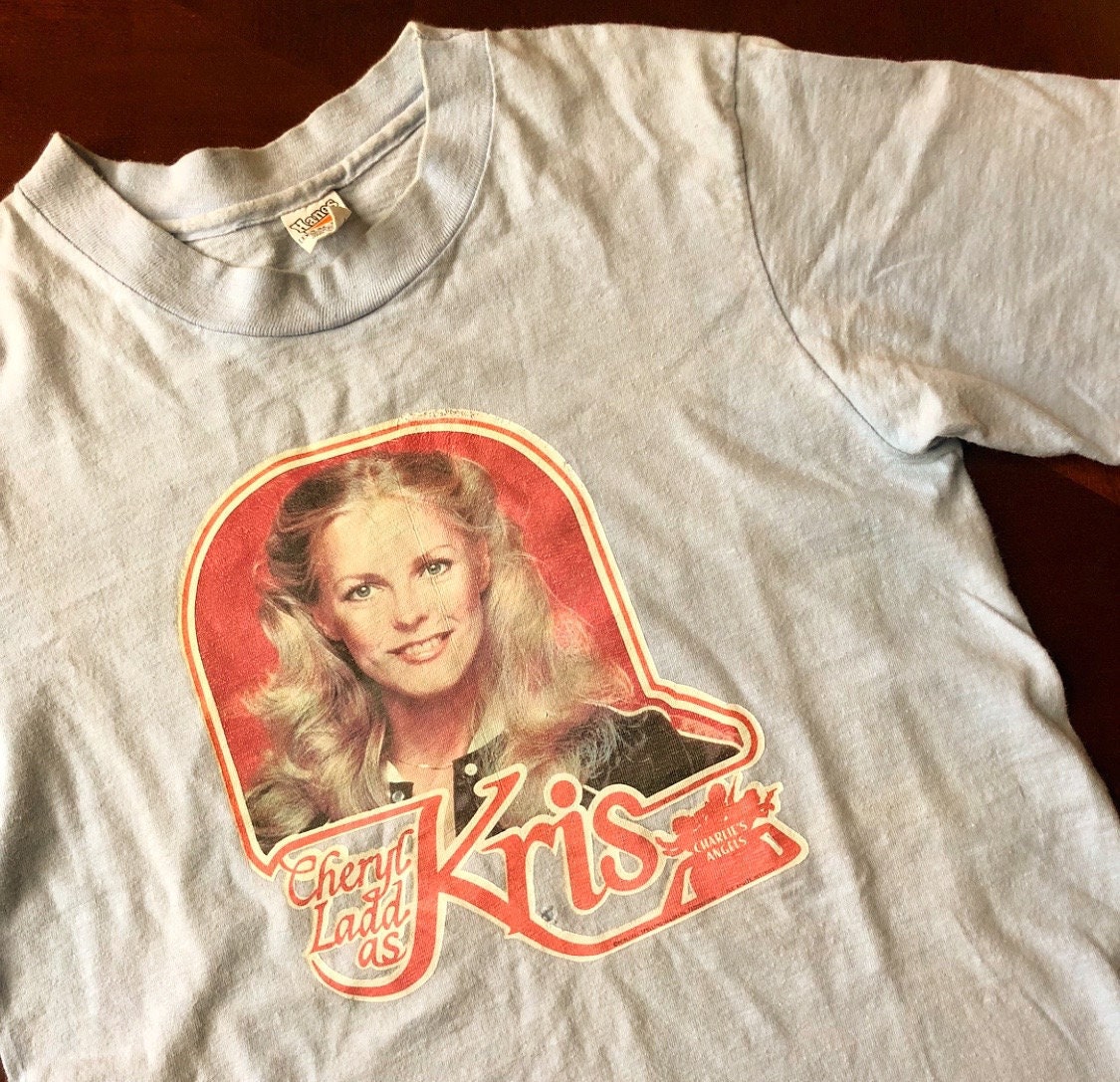 charlie's angels t shirt vintage