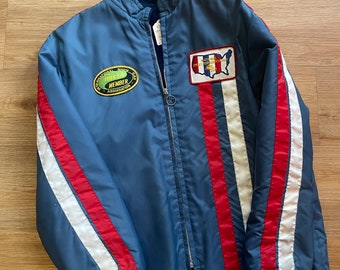 Vintage 1970s street rod assoc lined jacket