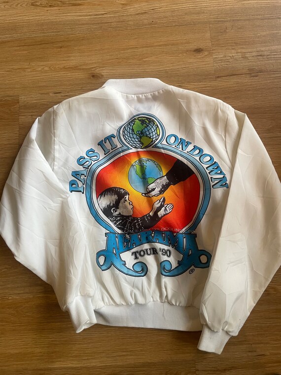 Rare 1991 vintage Alabama tour jacket - image 2