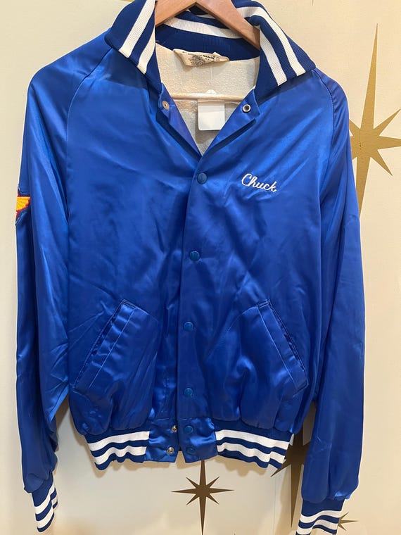 Bike clinic 1970s bmx team Fulton, NY souvenir jacket