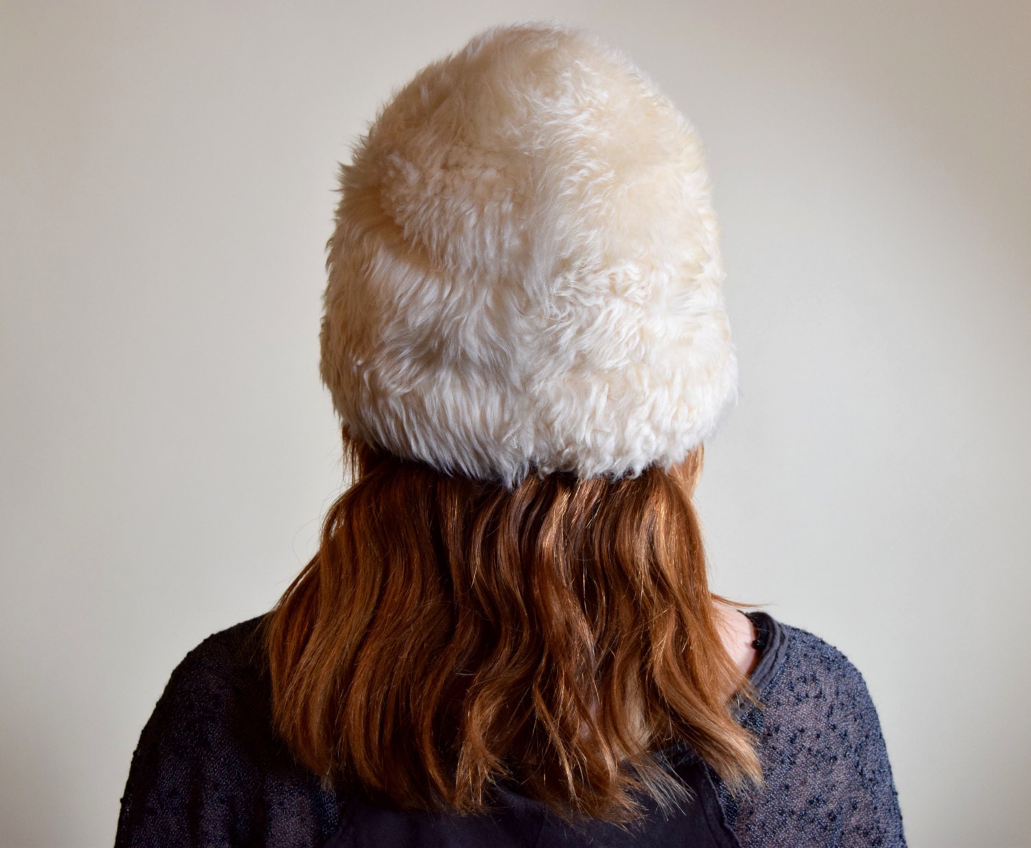 Vintage 1960's Janis Joplin inspired Italian authentic Lambs Wool