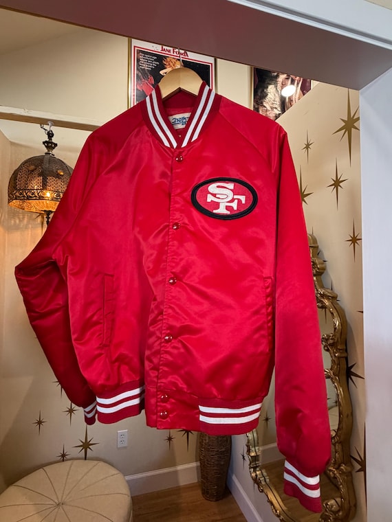 Rare vintage San Francisco 49ers chalk line jacket