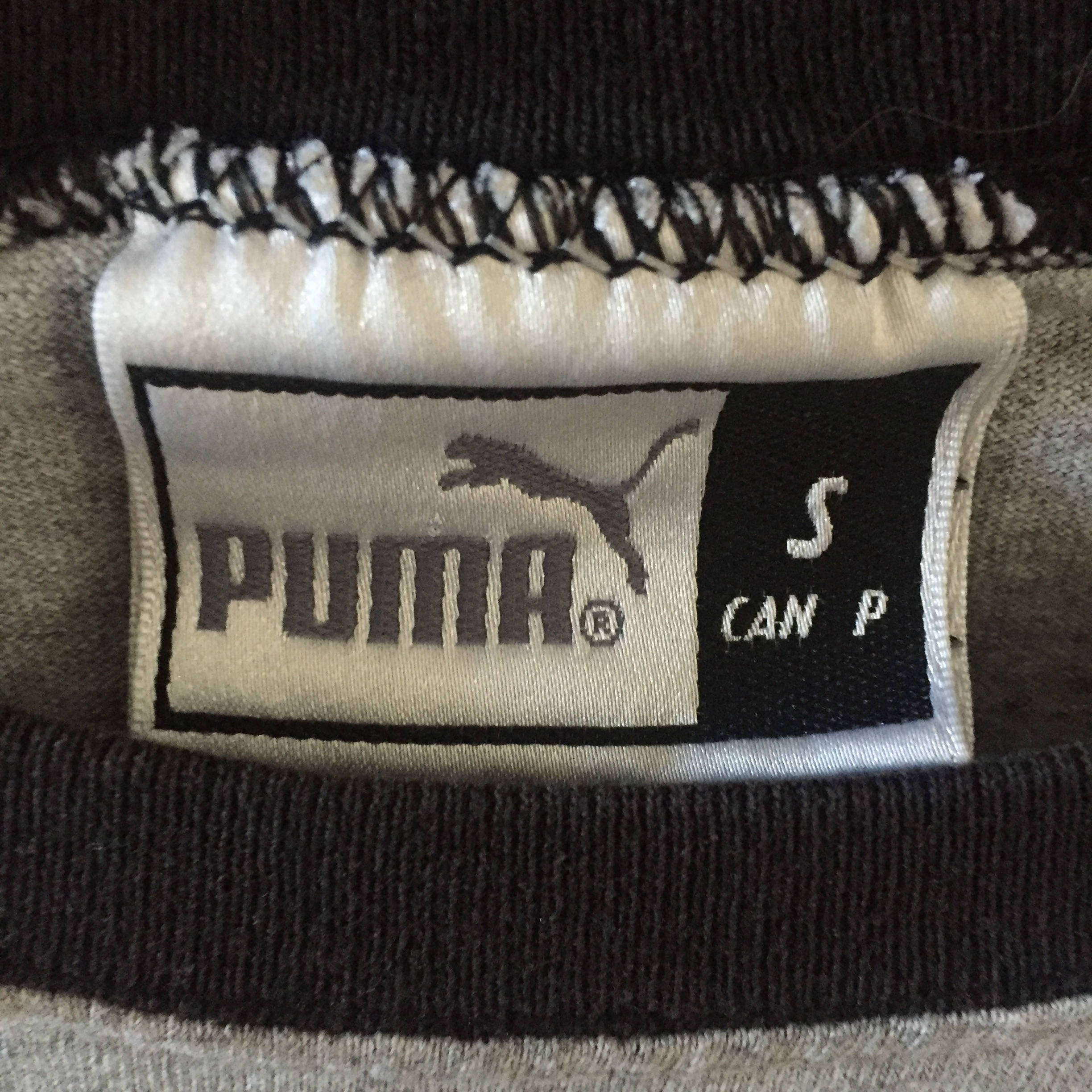 Puma 1990's vintage long sleeve oversized pullover graphic tee shirt ...